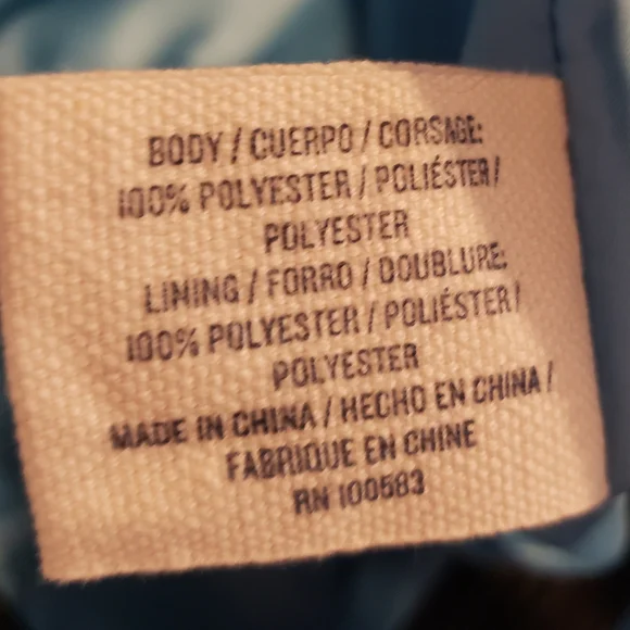 Tommy Bahama Red and Blue Leaf Print Tote - Picture 8 of 8